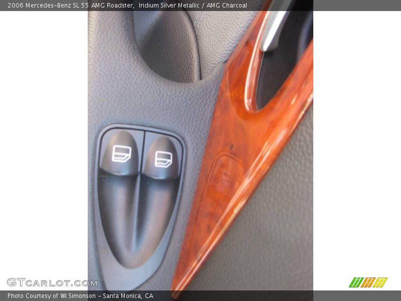 Iridium Silver Metallic / AMG Charcoal 2006 Mercedes-Benz SL 55 AMG Roadster