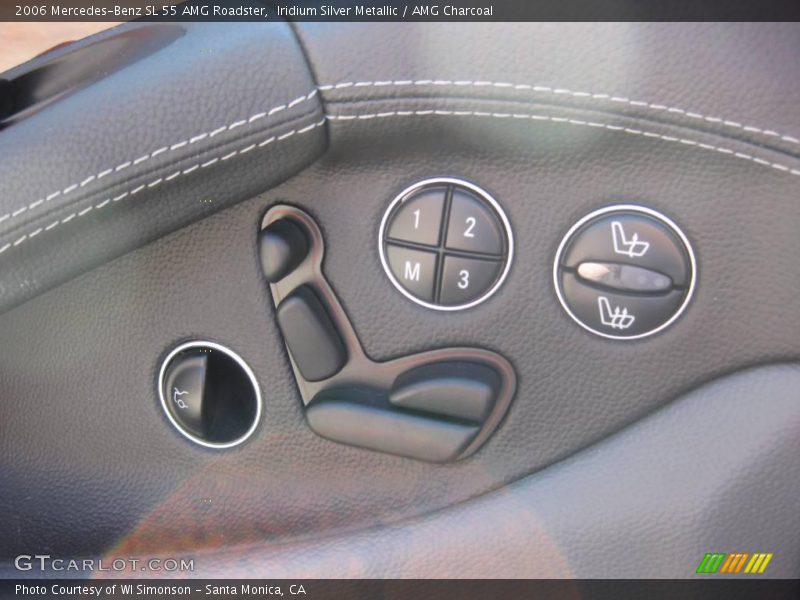 Iridium Silver Metallic / AMG Charcoal 2006 Mercedes-Benz SL 55 AMG Roadster