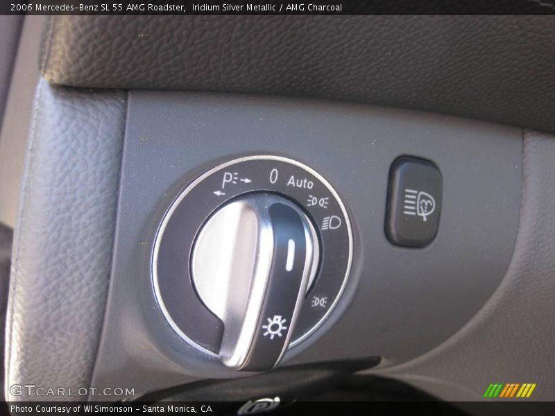 Iridium Silver Metallic / AMG Charcoal 2006 Mercedes-Benz SL 55 AMG Roadster