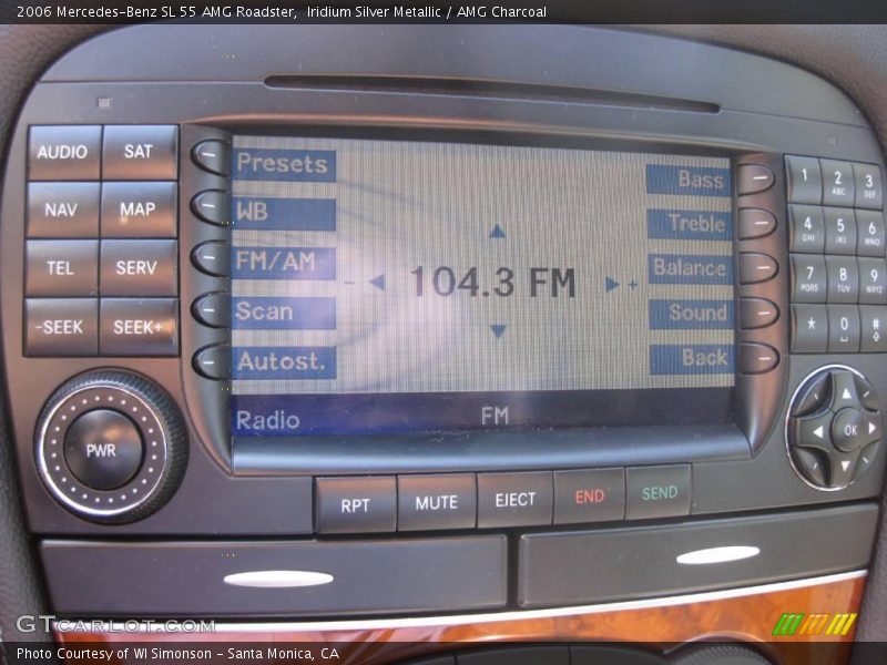 Iridium Silver Metallic / AMG Charcoal 2006 Mercedes-Benz SL 55 AMG Roadster
