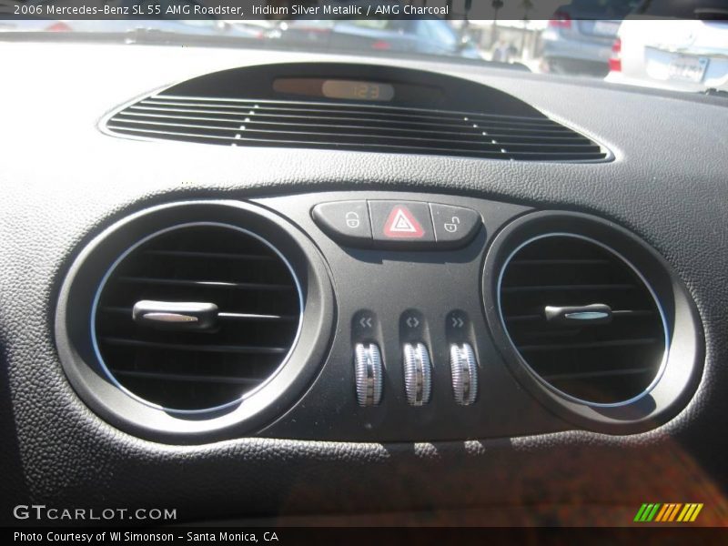 Iridium Silver Metallic / AMG Charcoal 2006 Mercedes-Benz SL 55 AMG Roadster