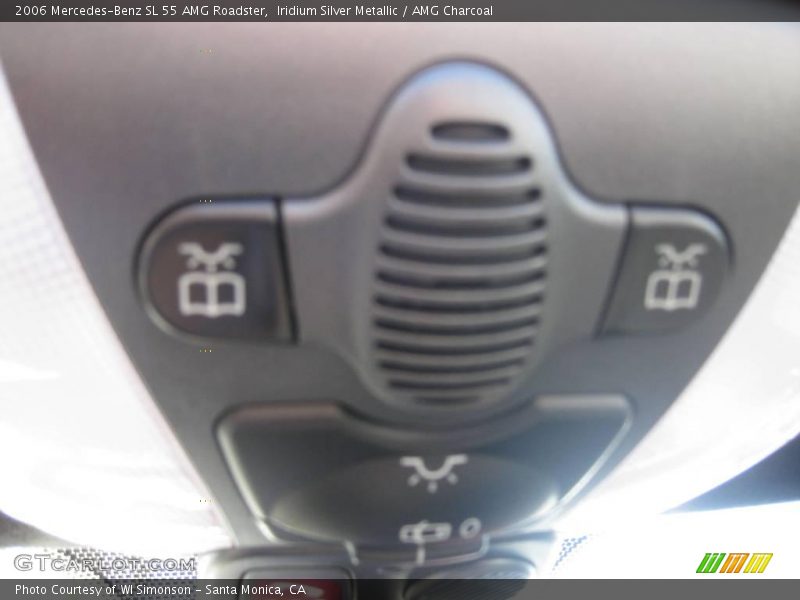 Iridium Silver Metallic / AMG Charcoal 2006 Mercedes-Benz SL 55 AMG Roadster