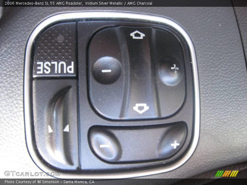 Iridium Silver Metallic / AMG Charcoal 2006 Mercedes-Benz SL 55 AMG Roadster
