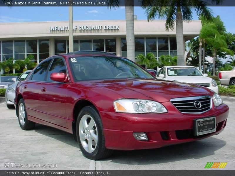 Millenium Red Mica / Beige 2002 Mazda Millenia Premium