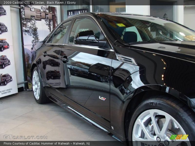 Black Raven / Ebony 2009 Cadillac CTS -V Sedan