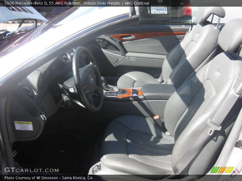 Iridium Silver Metallic / AMG Charcoal 2006 Mercedes-Benz SL 55 AMG Roadster