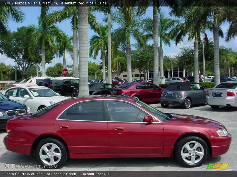 Millenium Red Mica / Beige 2002 Mazda Millenia Premium