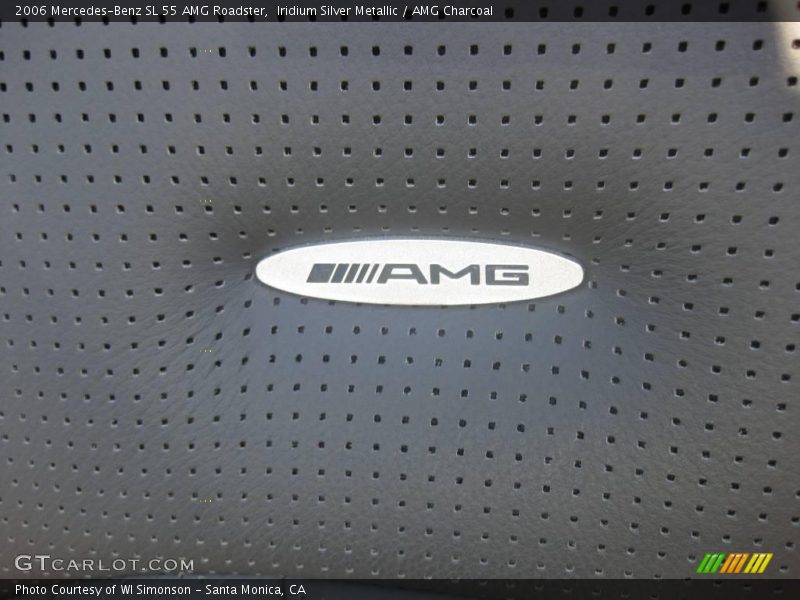 Iridium Silver Metallic / AMG Charcoal 2006 Mercedes-Benz SL 55 AMG Roadster