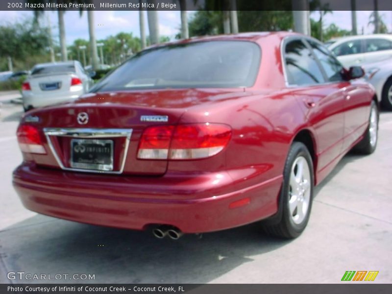 Millenium Red Mica / Beige 2002 Mazda Millenia Premium
