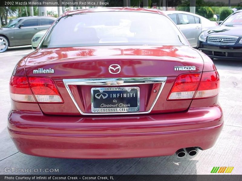 Millenium Red Mica / Beige 2002 Mazda Millenia Premium