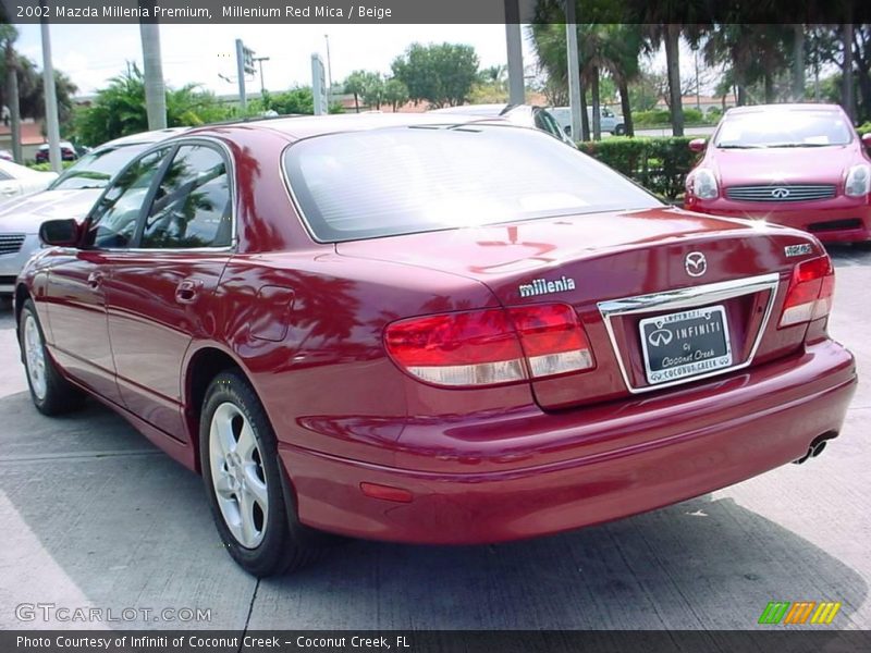 Millenium Red Mica / Beige 2002 Mazda Millenia Premium