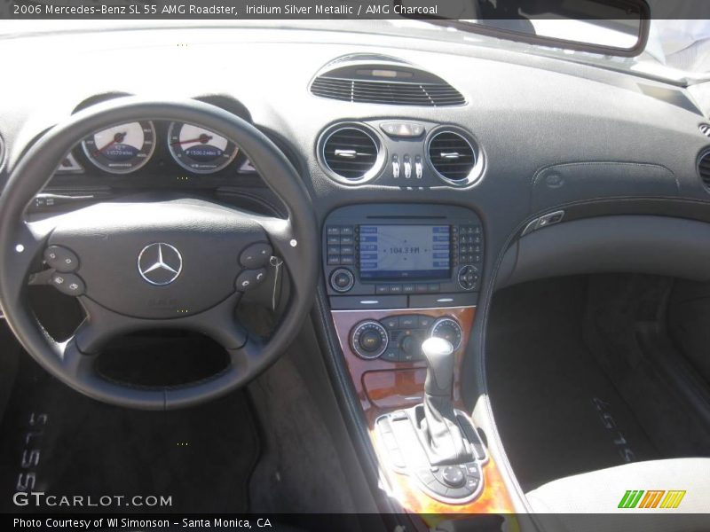 Iridium Silver Metallic / AMG Charcoal 2006 Mercedes-Benz SL 55 AMG Roadster