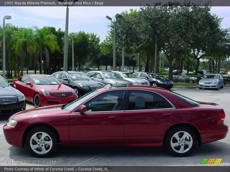 Millenium Red Mica / Beige 2002 Mazda Millenia Premium