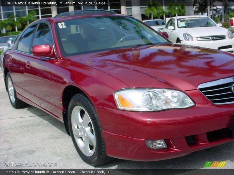 Millenium Red Mica / Beige 2002 Mazda Millenia Premium