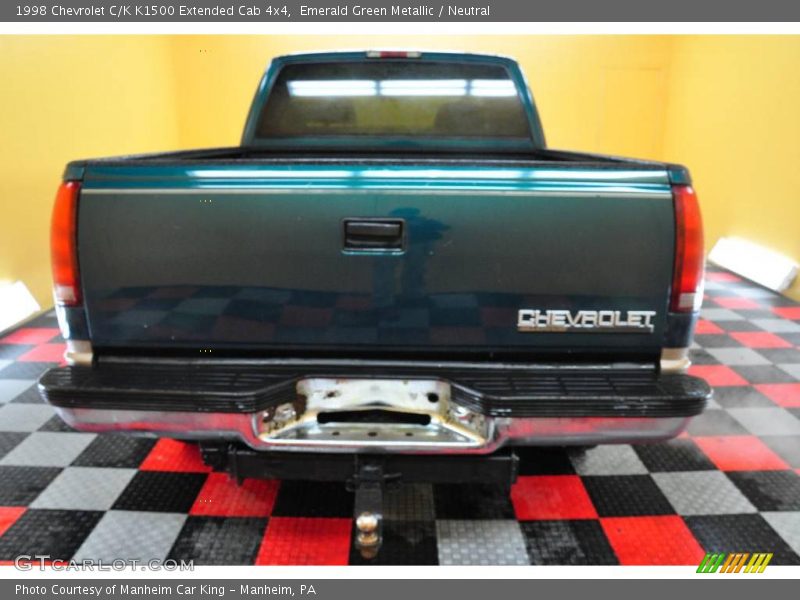 Emerald Green Metallic / Neutral 1998 Chevrolet C/K K1500 Extended Cab 4x4