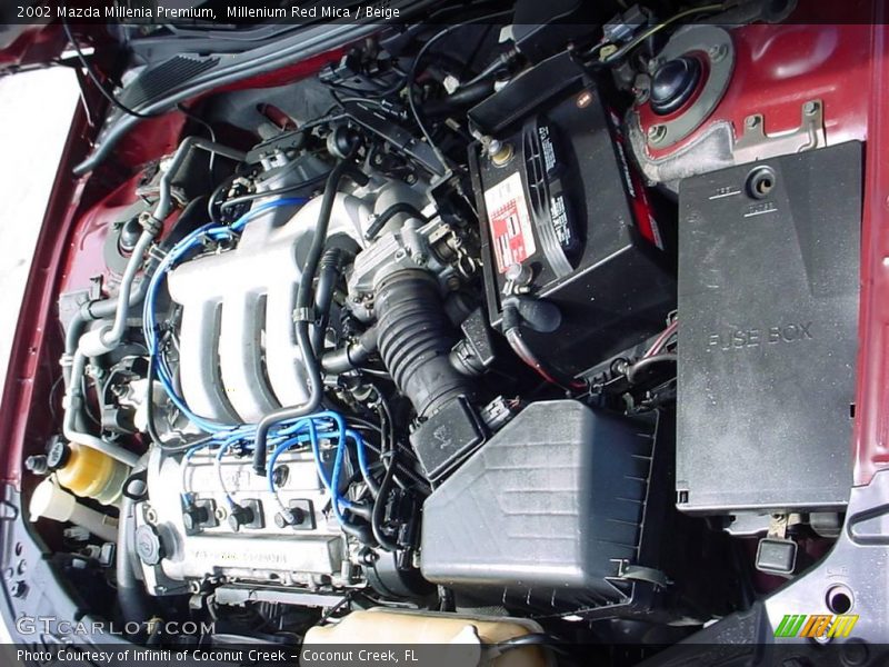 Millenium Red Mica / Beige 2002 Mazda Millenia Premium