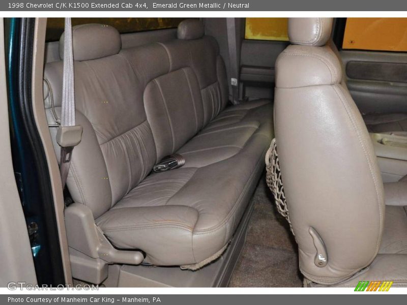 Emerald Green Metallic / Neutral 1998 Chevrolet C/K K1500 Extended Cab 4x4