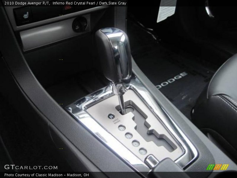 Inferno Red Crystal Pearl / Dark Slate Gray 2010 Dodge Avenger R/T