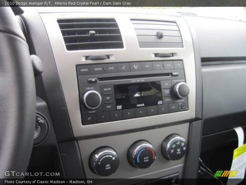 Inferno Red Crystal Pearl / Dark Slate Gray 2010 Dodge Avenger R/T