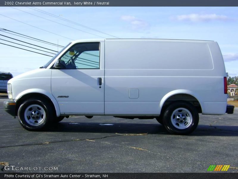 Ivory White / Neutral 2002 Chevrolet Astro Commercial Van