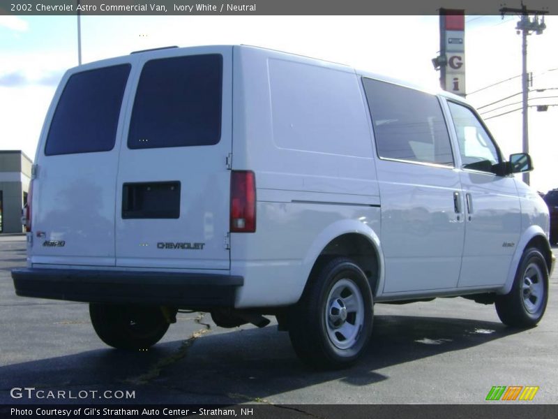 Ivory White / Neutral 2002 Chevrolet Astro Commercial Van