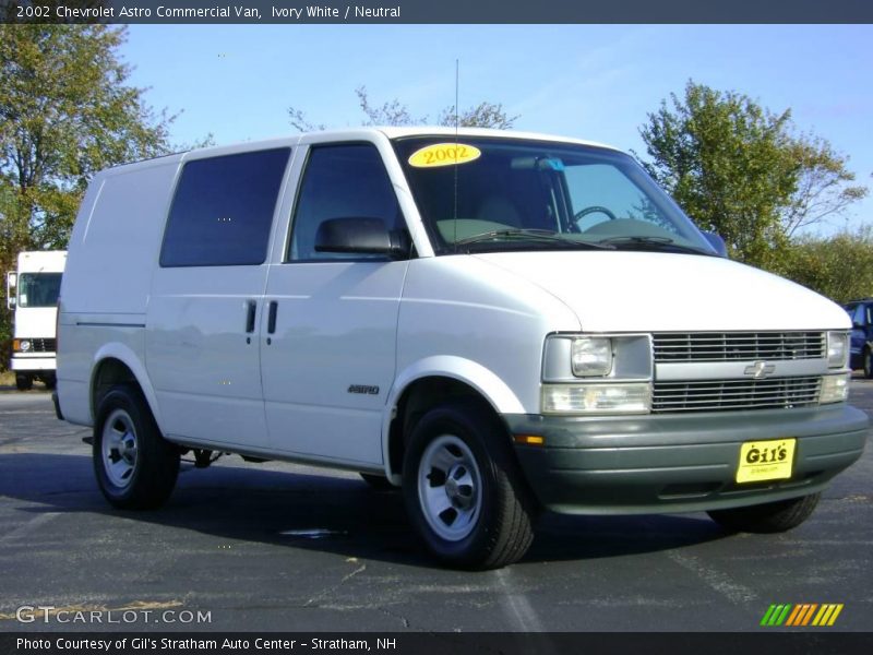 Ivory White / Neutral 2002 Chevrolet Astro Commercial Van