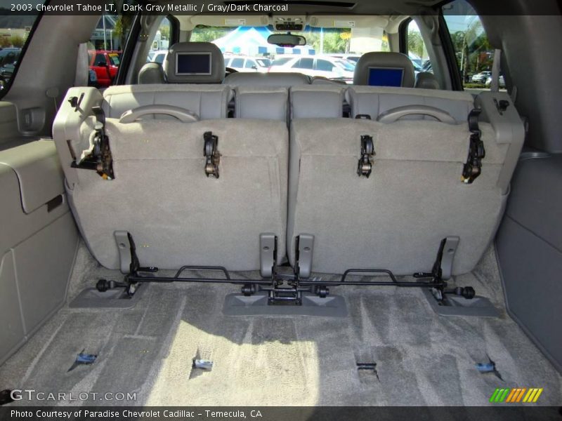Dark Gray Metallic / Gray/Dark Charcoal 2003 Chevrolet Tahoe LT