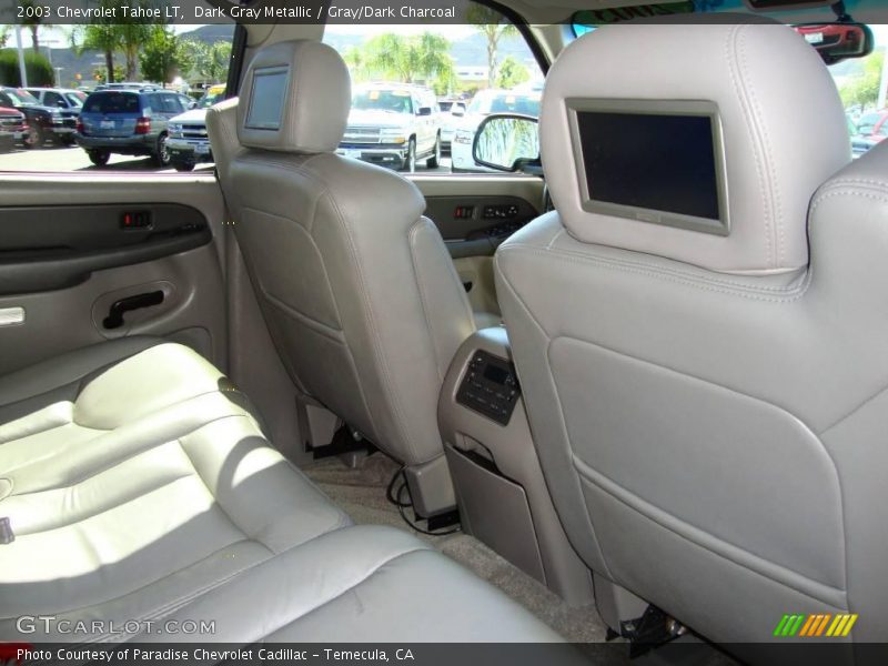 Dark Gray Metallic / Gray/Dark Charcoal 2003 Chevrolet Tahoe LT
