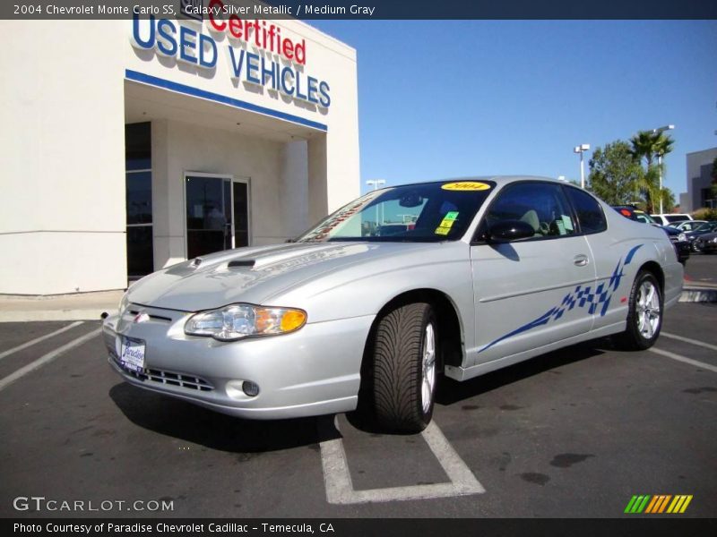 Galaxy Silver Metallic / Medium Gray 2004 Chevrolet Monte Carlo SS