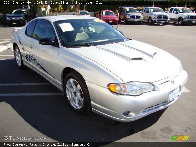 Galaxy Silver Metallic / Medium Gray 2004 Chevrolet Monte Carlo SS