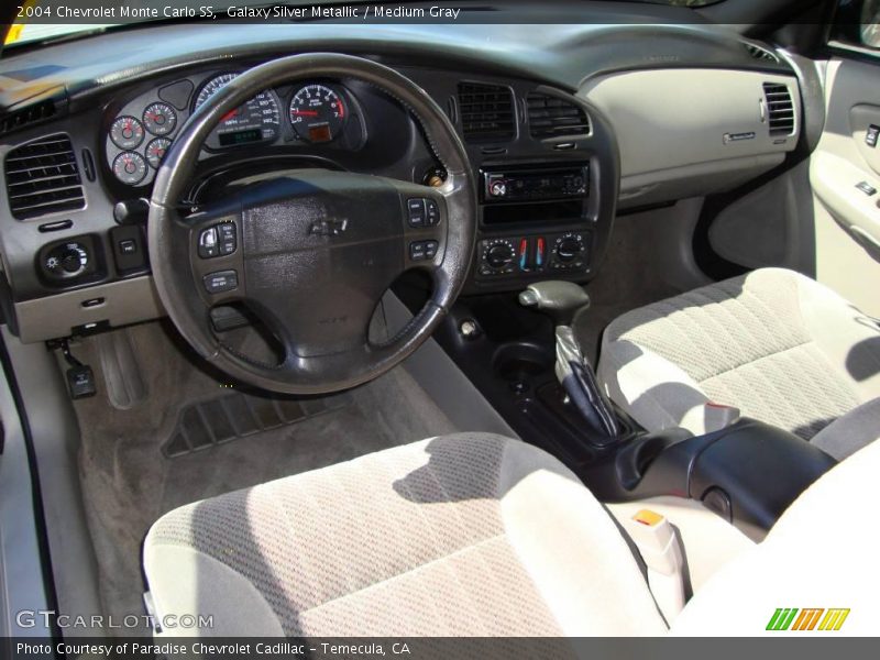 Galaxy Silver Metallic / Medium Gray 2004 Chevrolet Monte Carlo SS