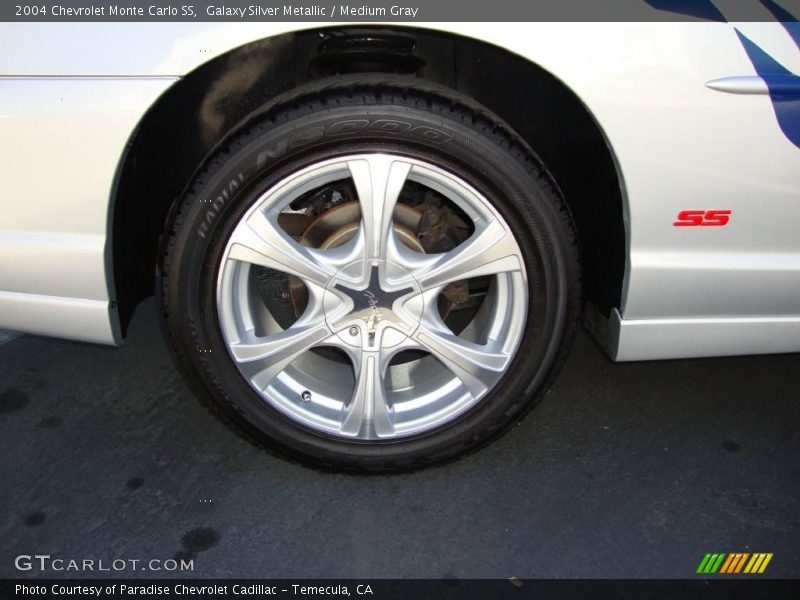 Galaxy Silver Metallic / Medium Gray 2004 Chevrolet Monte Carlo SS