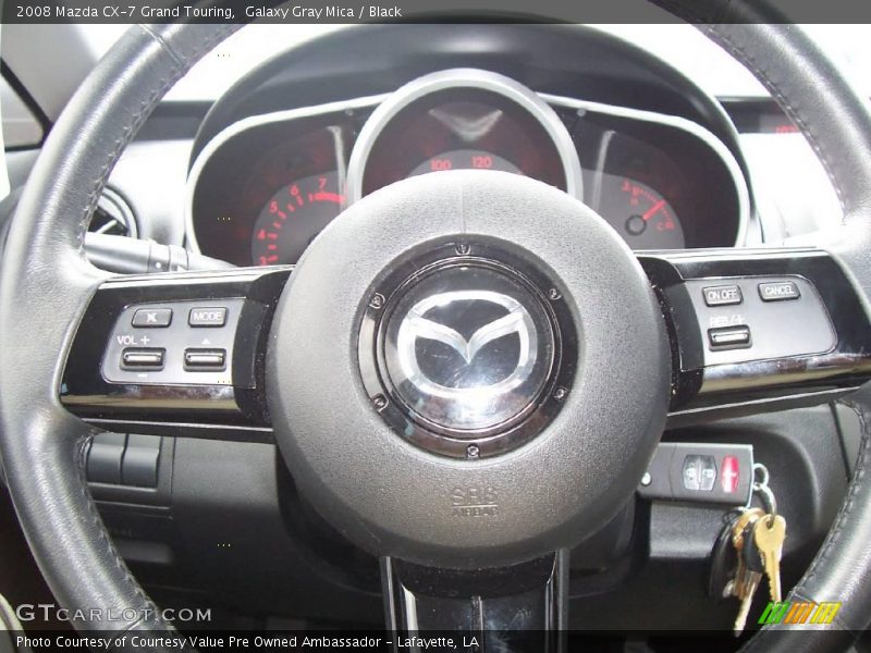 Galaxy Gray Mica / Black 2008 Mazda CX-7 Grand Touring