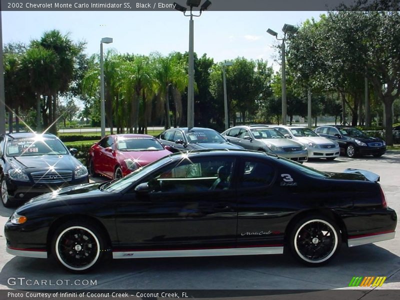 Black / Ebony 2002 Chevrolet Monte Carlo Intimidator SS