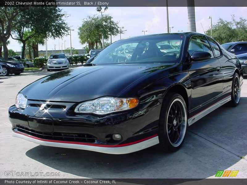 Front 3/4 View of 2002 Monte Carlo Intimidator SS