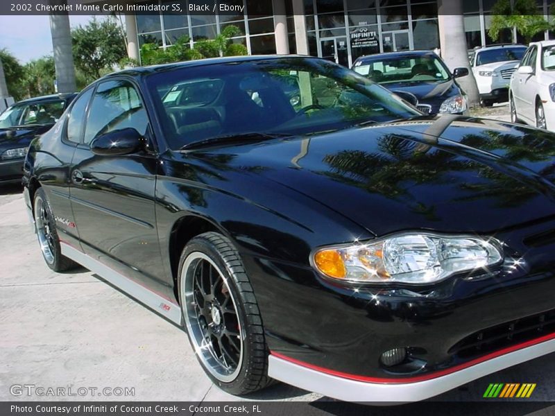 Black / Ebony 2002 Chevrolet Monte Carlo Intimidator SS
