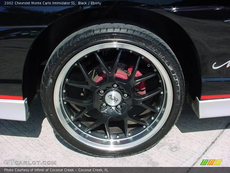 Black / Ebony 2002 Chevrolet Monte Carlo Intimidator SS