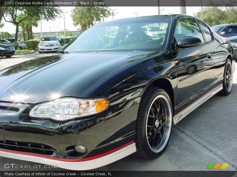 Black / Ebony 2002 Chevrolet Monte Carlo Intimidator SS