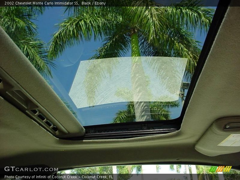 Black / Ebony 2002 Chevrolet Monte Carlo Intimidator SS