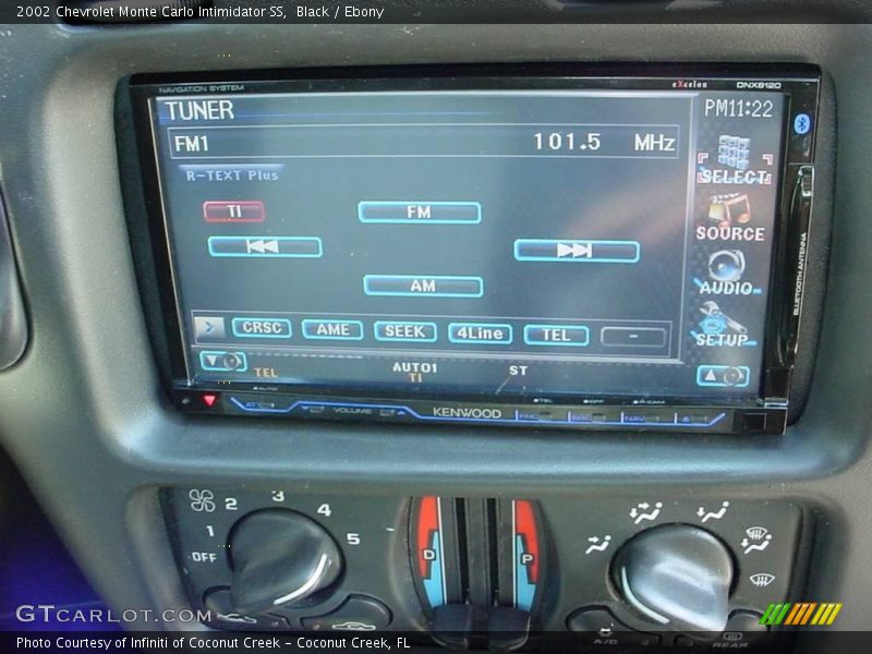 Black / Ebony 2002 Chevrolet Monte Carlo Intimidator SS