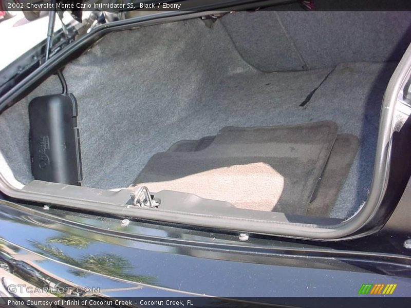 Black / Ebony 2002 Chevrolet Monte Carlo Intimidator SS