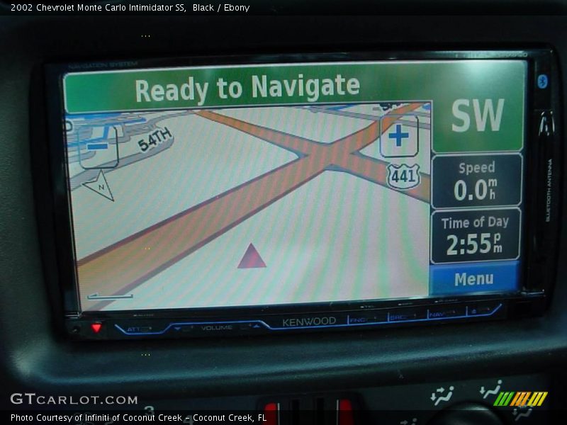 Navigation of 2002 Monte Carlo Intimidator SS
