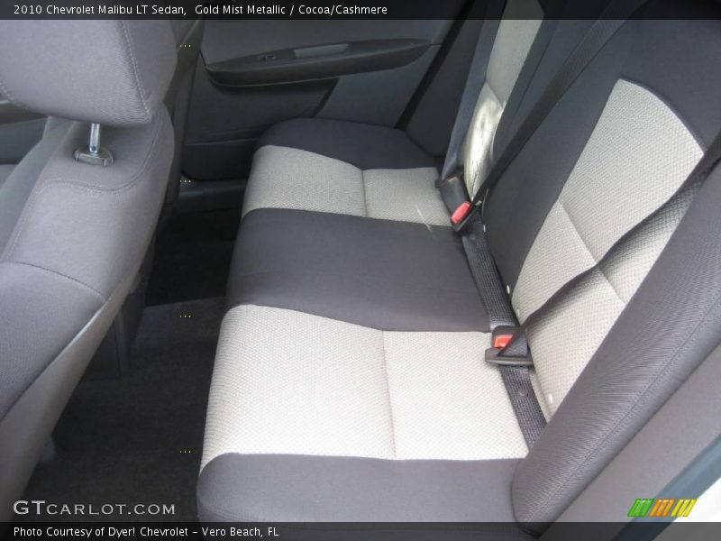 Gold Mist Metallic / Cocoa/Cashmere 2010 Chevrolet Malibu LT Sedan