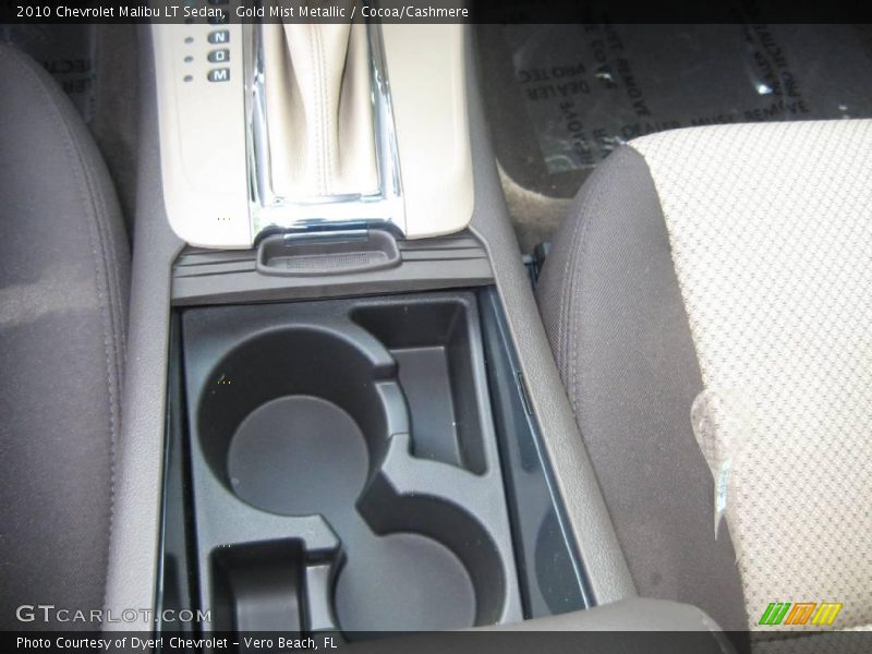 Gold Mist Metallic / Cocoa/Cashmere 2010 Chevrolet Malibu LT Sedan