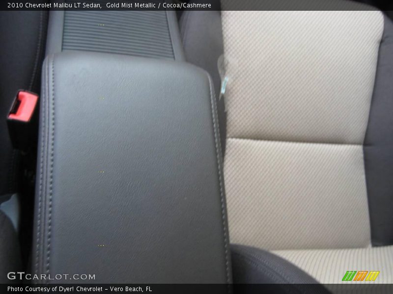 Gold Mist Metallic / Cocoa/Cashmere 2010 Chevrolet Malibu LT Sedan