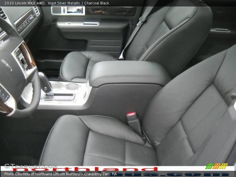 Ingot Silver Metallic / Charcoal Black 2010 Lincoln MKX AWD
