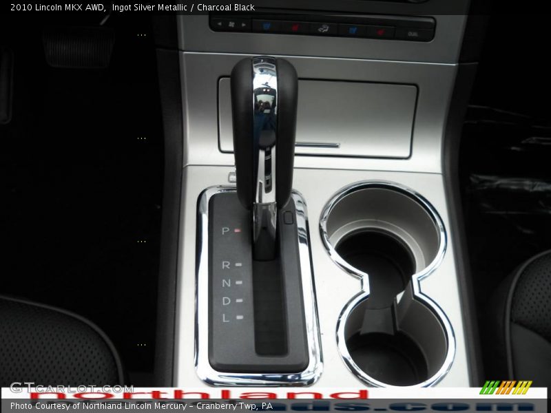 Ingot Silver Metallic / Charcoal Black 2010 Lincoln MKX AWD