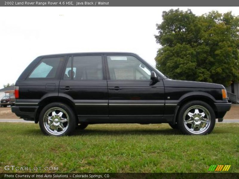 Java Black / Walnut 2002 Land Rover Range Rover 4.6 HSE