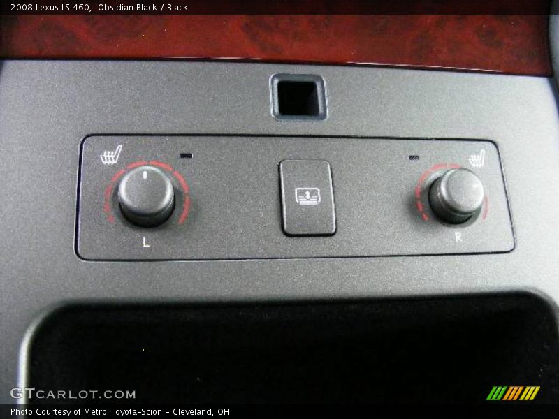 Obsidian Black / Black 2008 Lexus LS 460