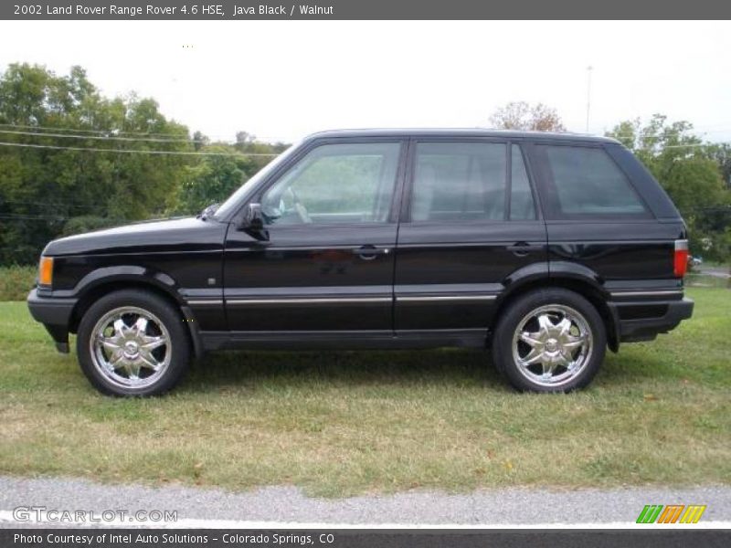 Java Black / Walnut 2002 Land Rover Range Rover 4.6 HSE